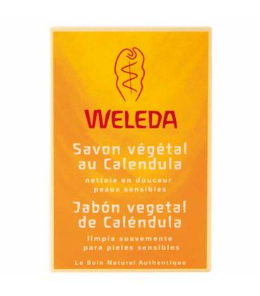 JABON VEGETAL DE CALENDULA 100g Weleda