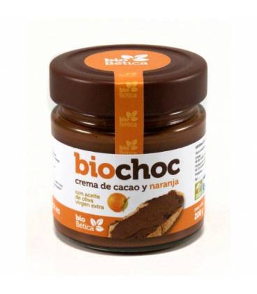 Biochoc crema de cacao y naranja BIO 200g de Biobética