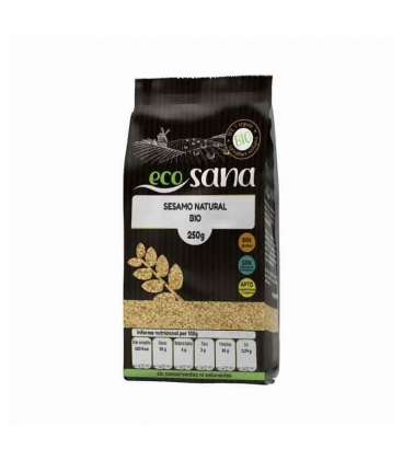 Semillas ecológicas de sésamo natural 250g de Ecosana