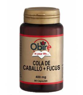 COLA DE CABALLO+FUCUS 400mg 90 Cápsulas de Obire