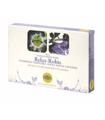 RELAX-ROBIS N-3 (RELAJANTE) 60 Comprimidos de 340mg de Robis