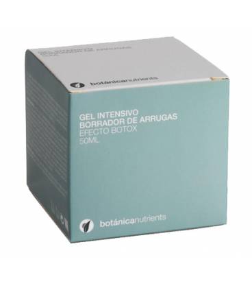 GEL INTENSIVO BORRADOR ARRUGAS EFECTO BOTOX 50ml de Botánica Nutrients