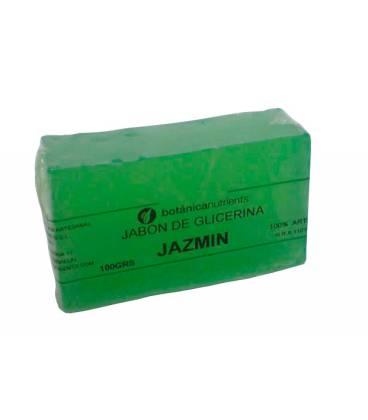 JABON AROMATICO DE GLICERINA CON OLOR A JAZMIN 100g de Botánica Nutrients