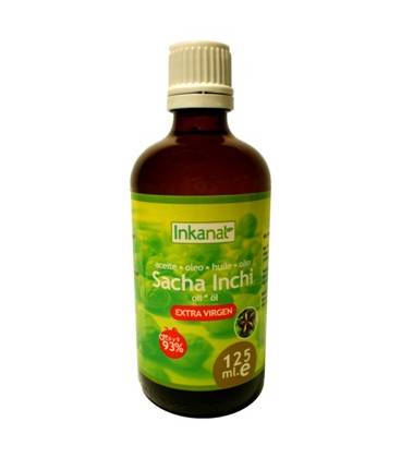 ACEITE DE SACHA INCHI 125ml de Inkanatura (Calidad VIRGEN EXTRA)