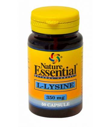 L-Lisina 50 cápsulas de 350mg de Nature Essential