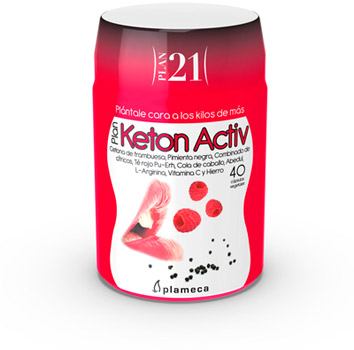 Plan 21 - Plan Keton Activ de Plameca para perder peso