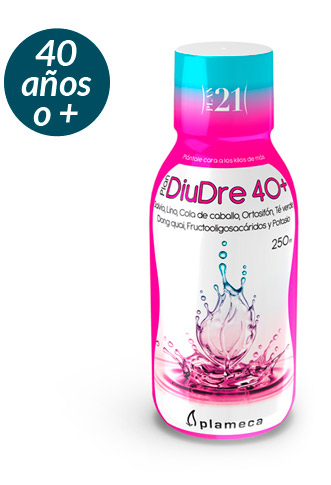 Plan 21 - DiuDre 40+ para drenar, depurar y eliminar líquidos a partir de los 40